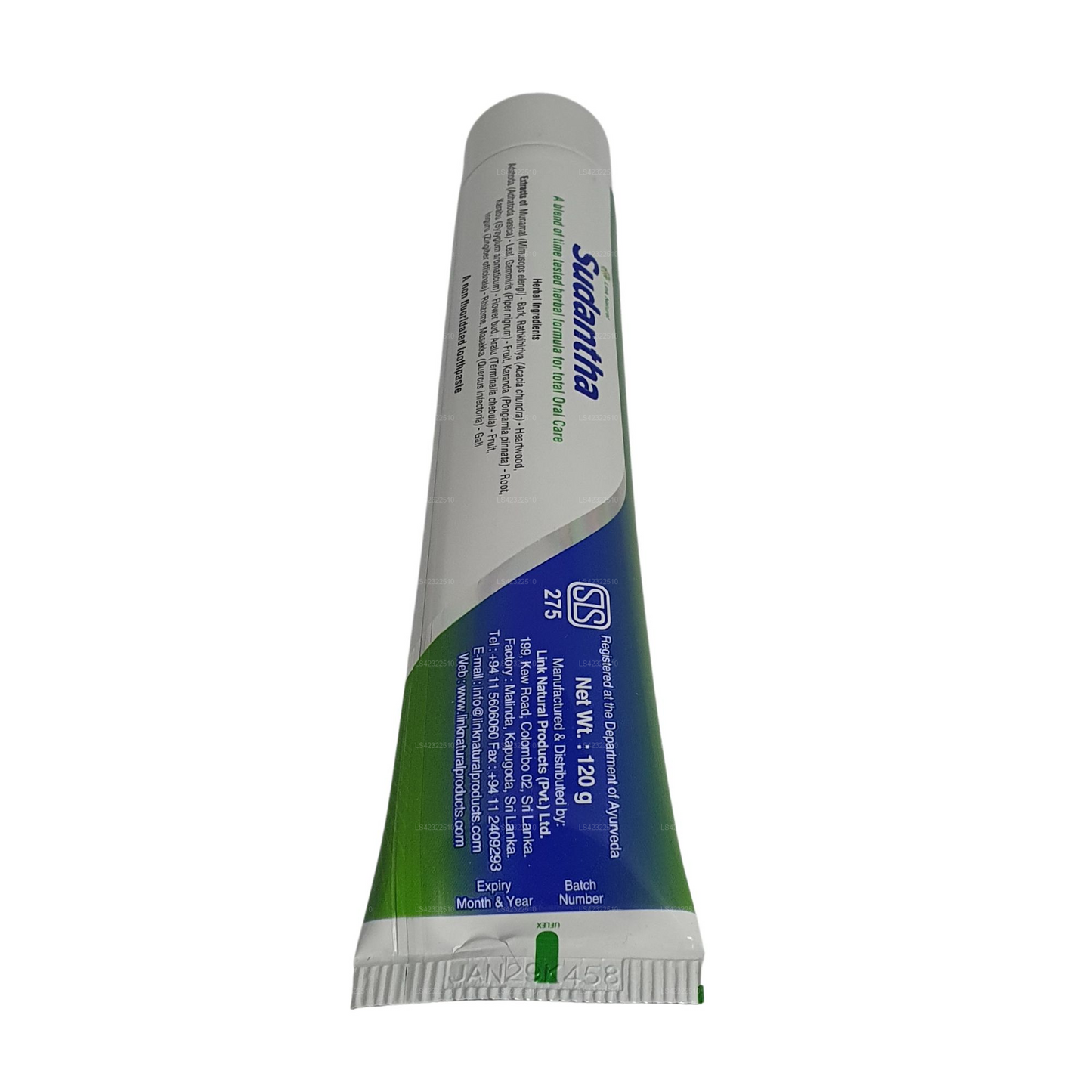 Зубная паста Link Sudantha Herbal