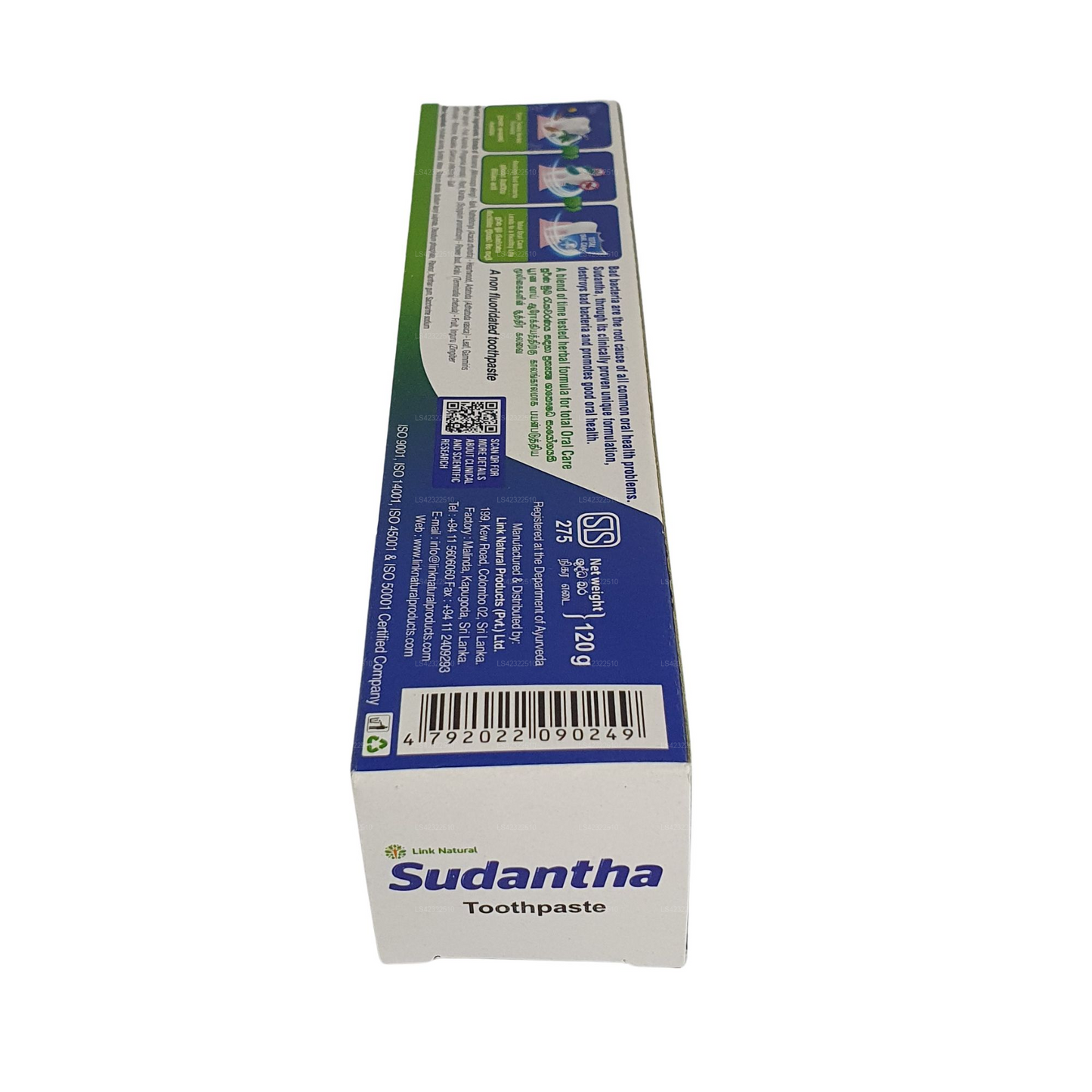 Зубная паста Link Sudantha Herbal
