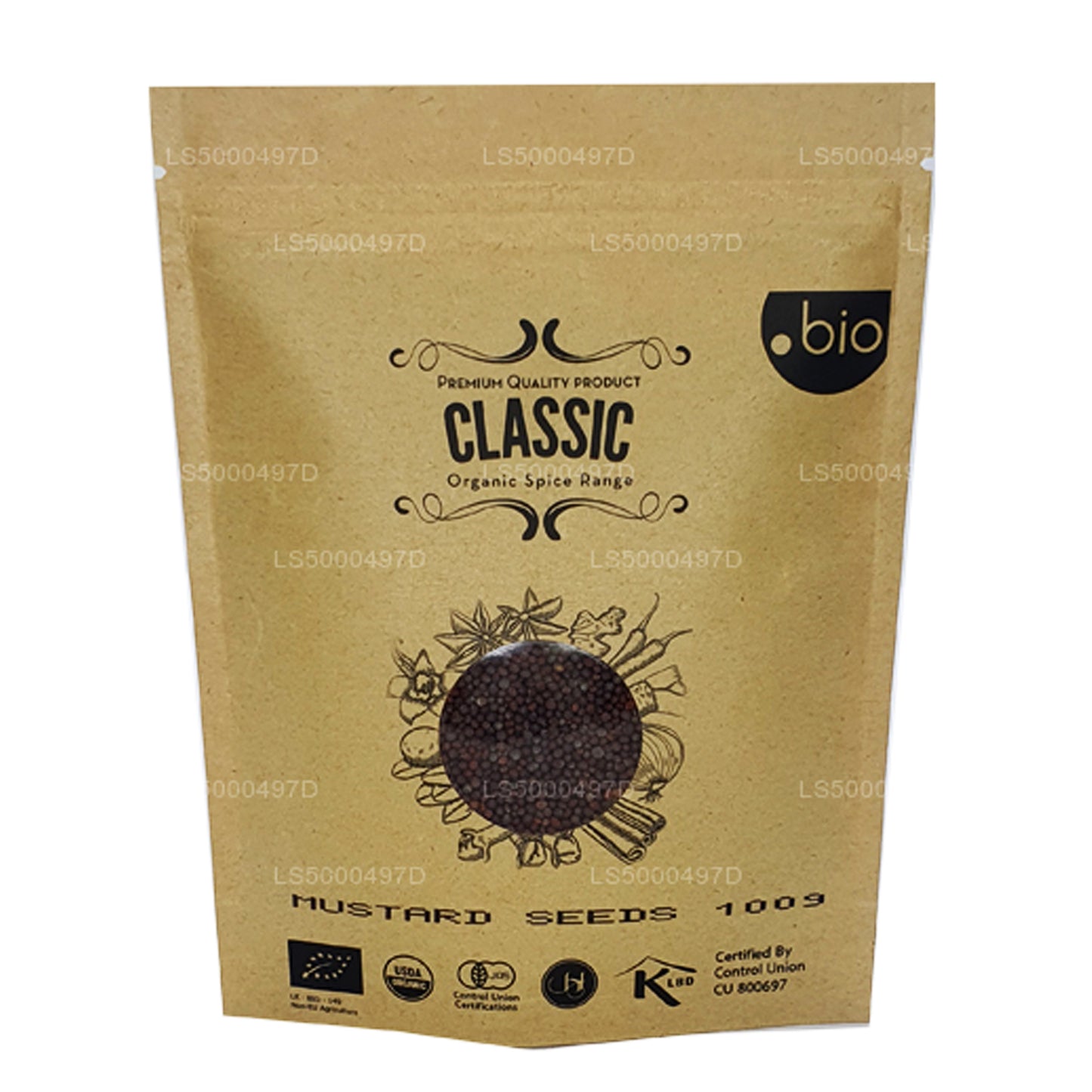 Семена органической горчицы Lakpura