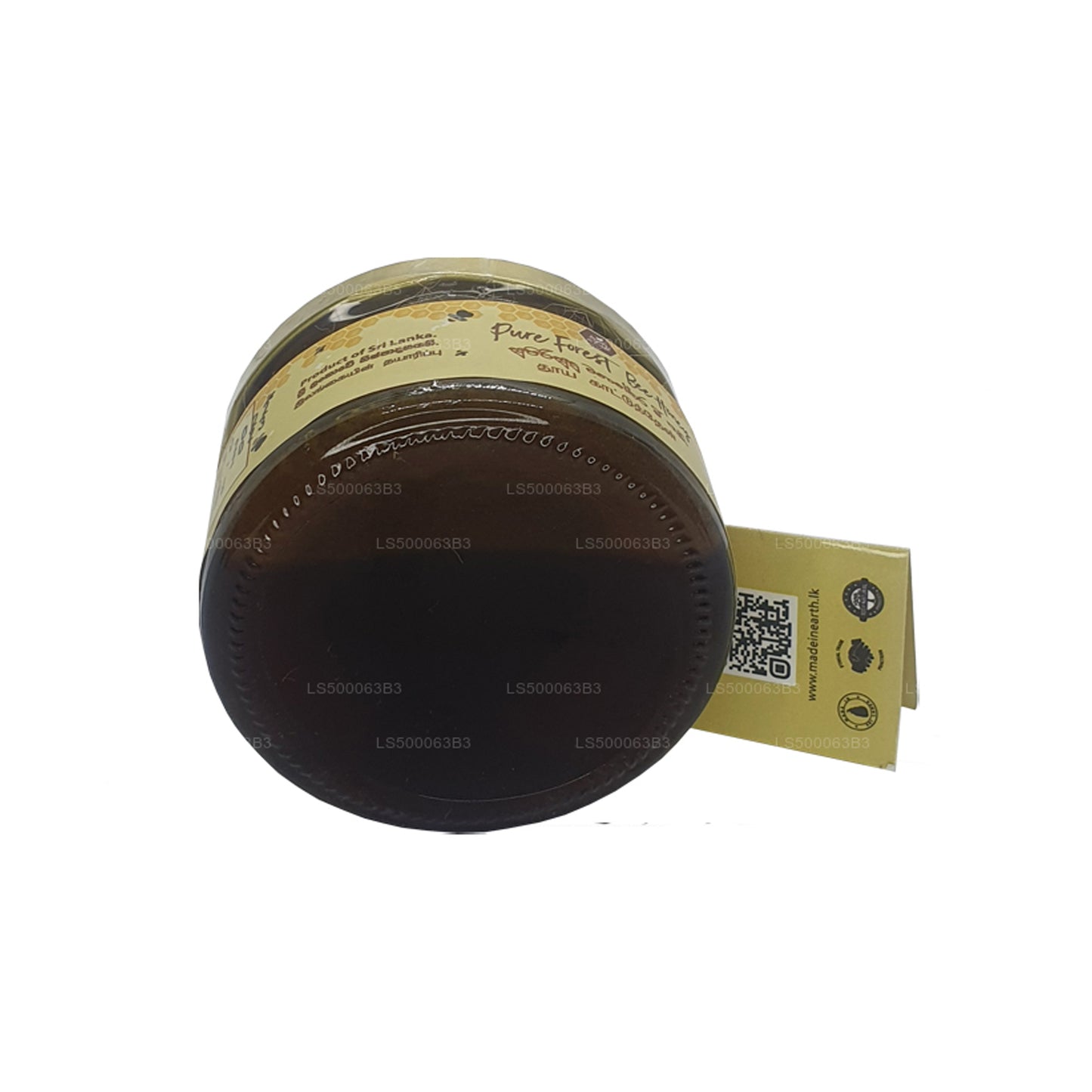 Сделано на земле: чистый мед лесных пчел (200 г)