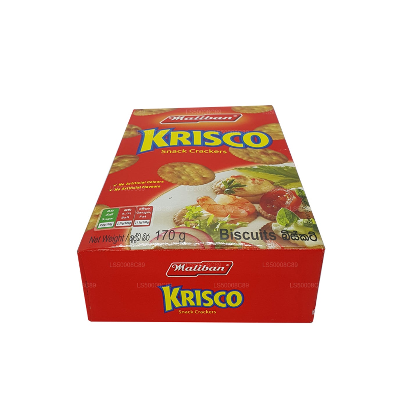 Печенье с крекерами Maliban Krisco (170 г)
