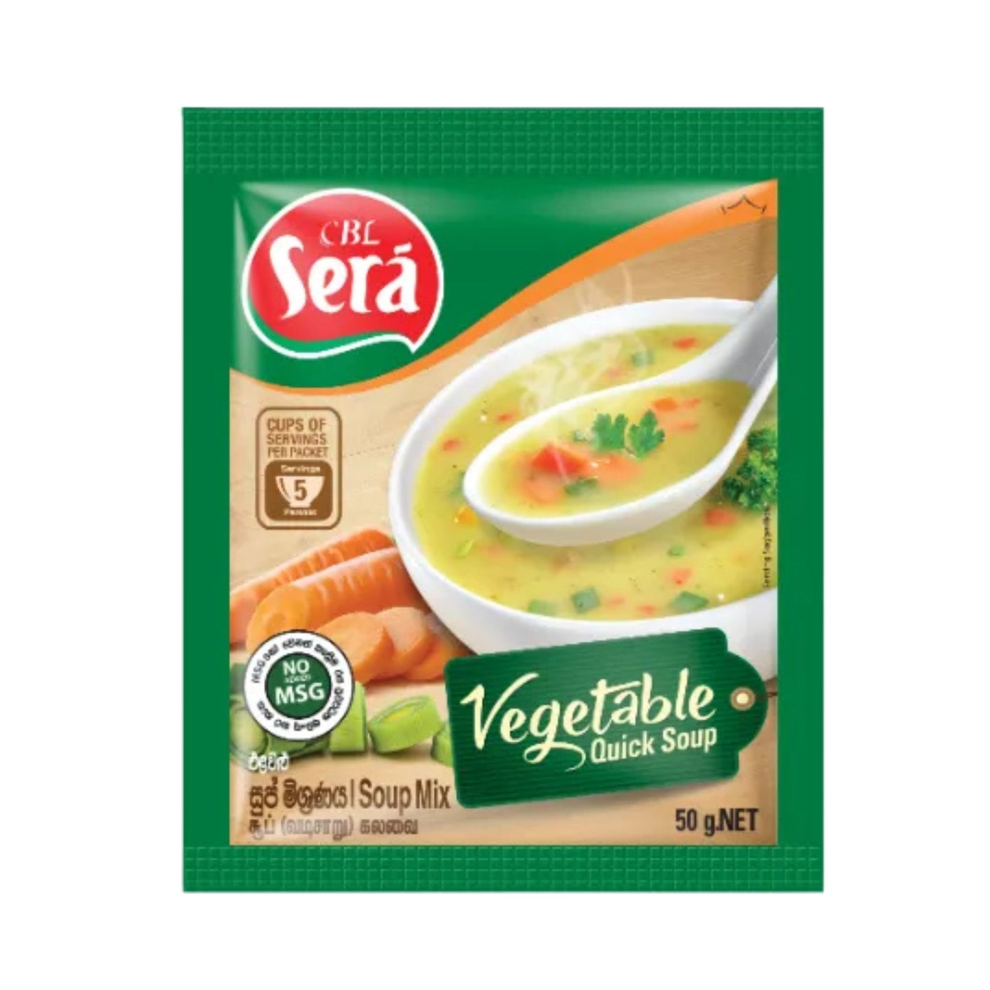 Sera Овощной суп быстрого приготовления (50 г)