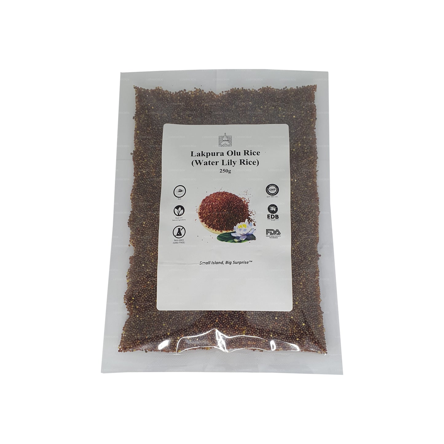 Рис Лакпура Олу (рис с водяной лилией)