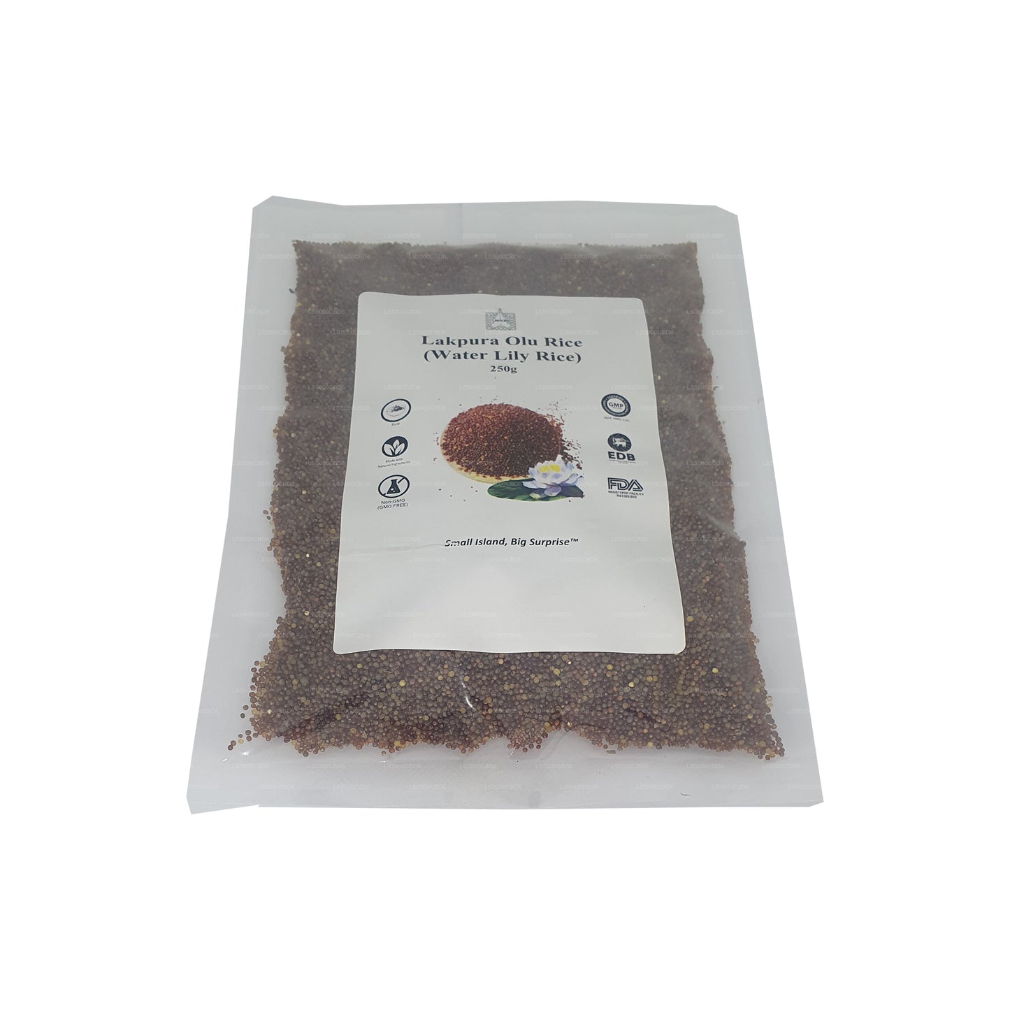 Рис Лакпура Олу (рис с водяной лилией)