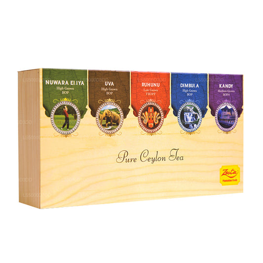 Региональная деревянная коробка Zesta (250 г)