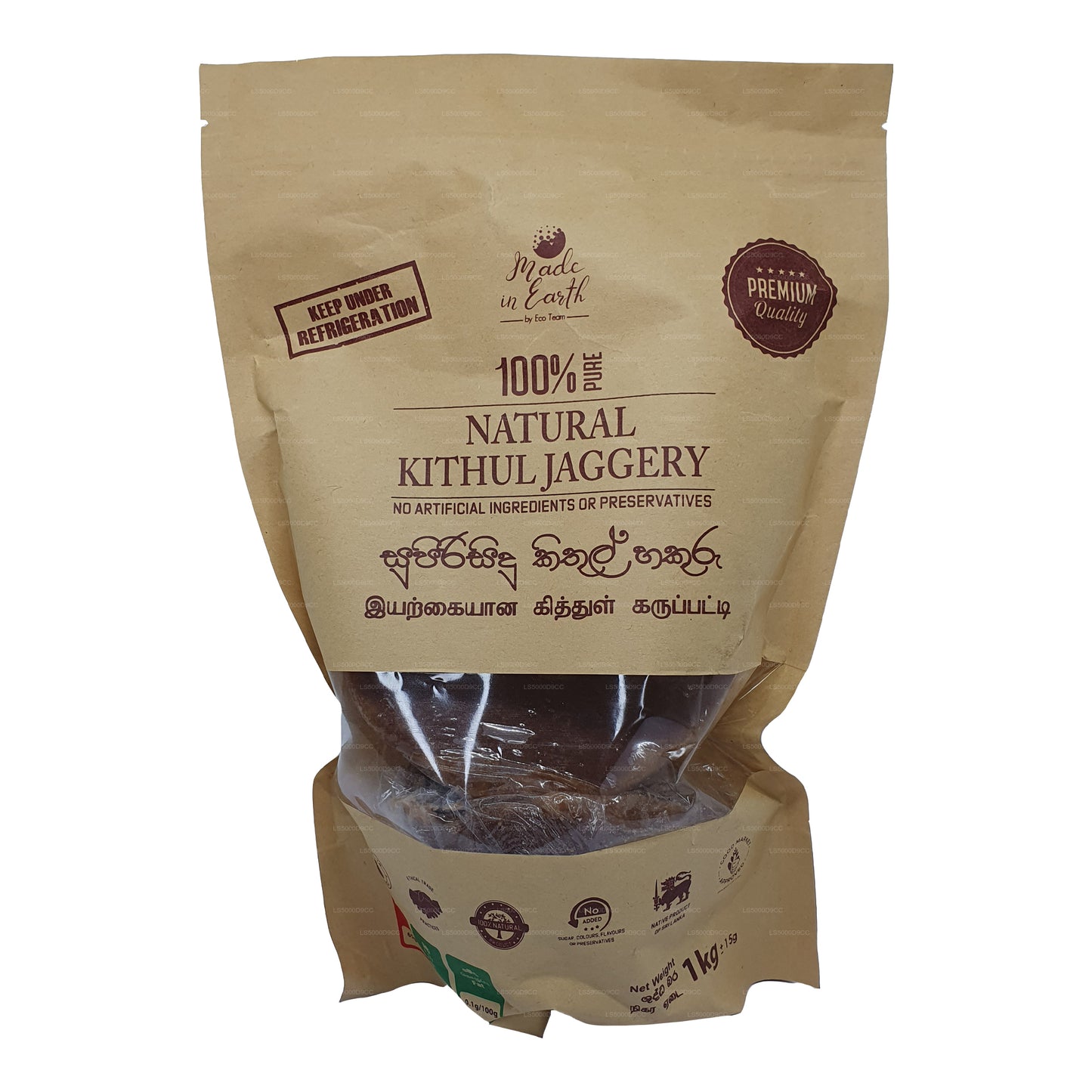 Чистое натуральное масло китхула «Сделано на земле» (500 г)