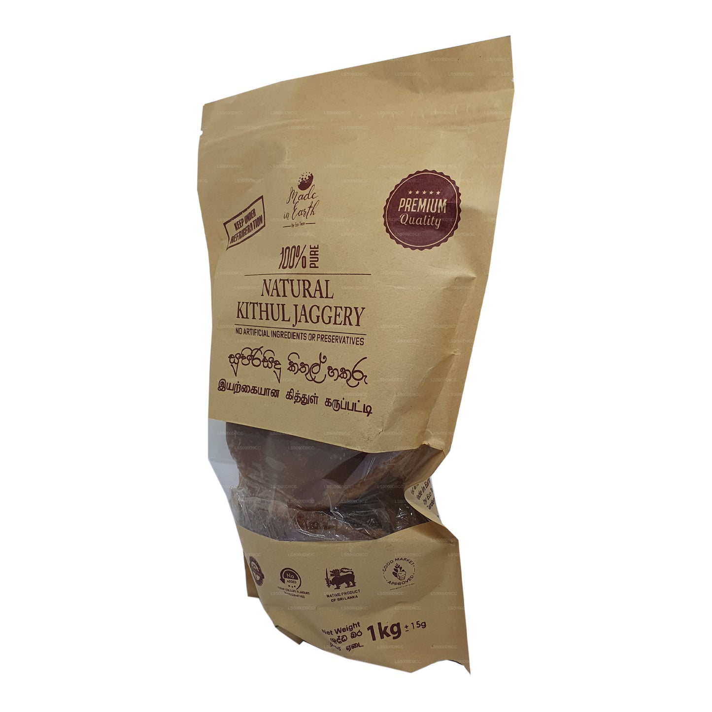 Чистое натуральное масло китхула «Сделано на земле» (500 г)