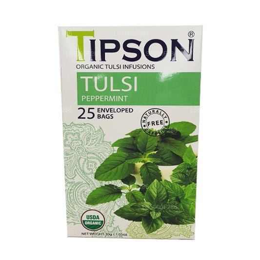 Органический чай Tipson Tulsi с мятой (30 г)