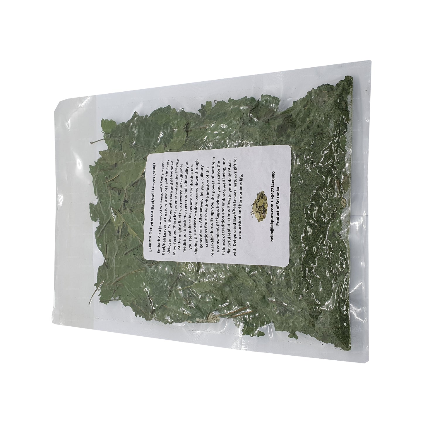 Обезвоженные листья багеля/бели Lakpura