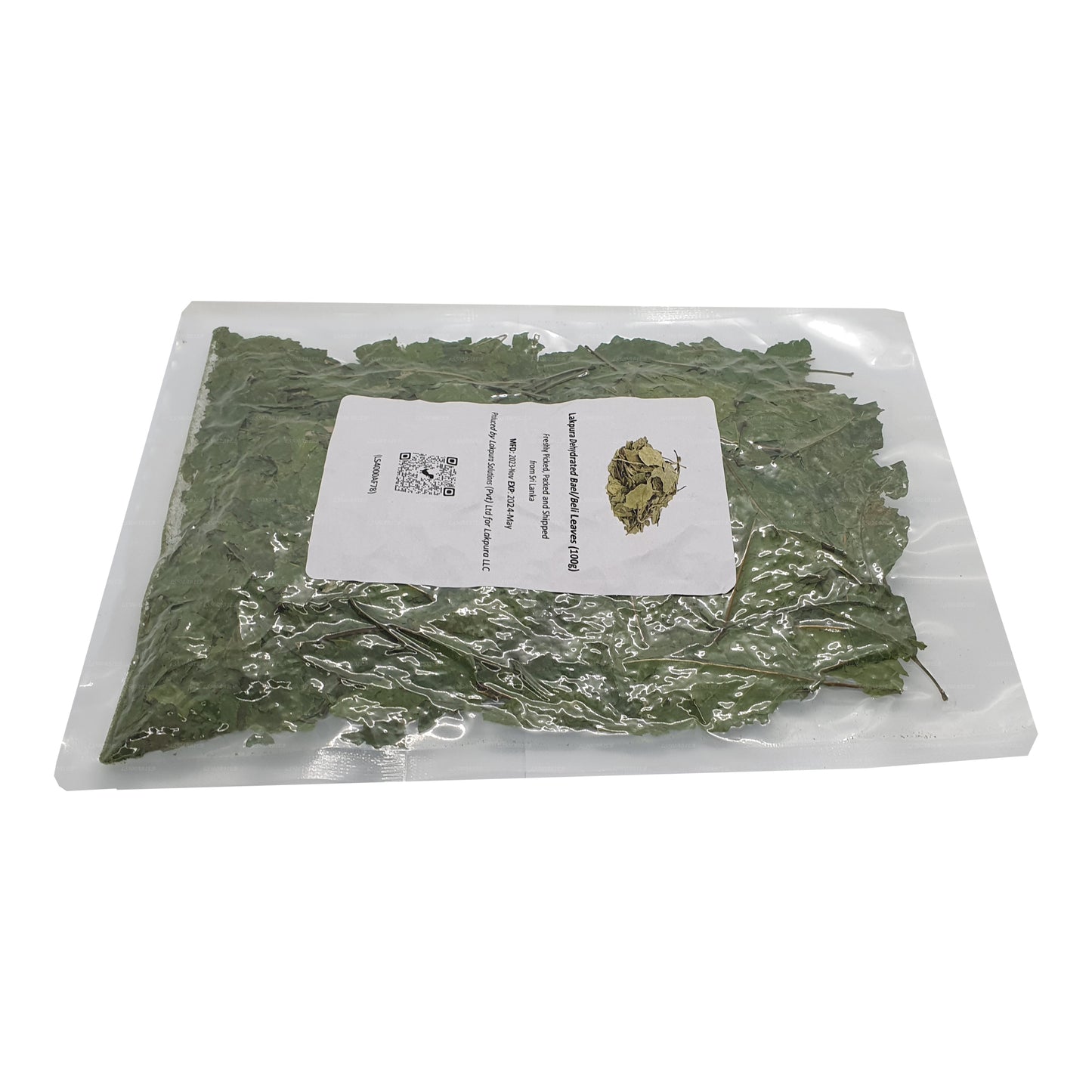 Обезвоженные листья багеля/бели Lakpura