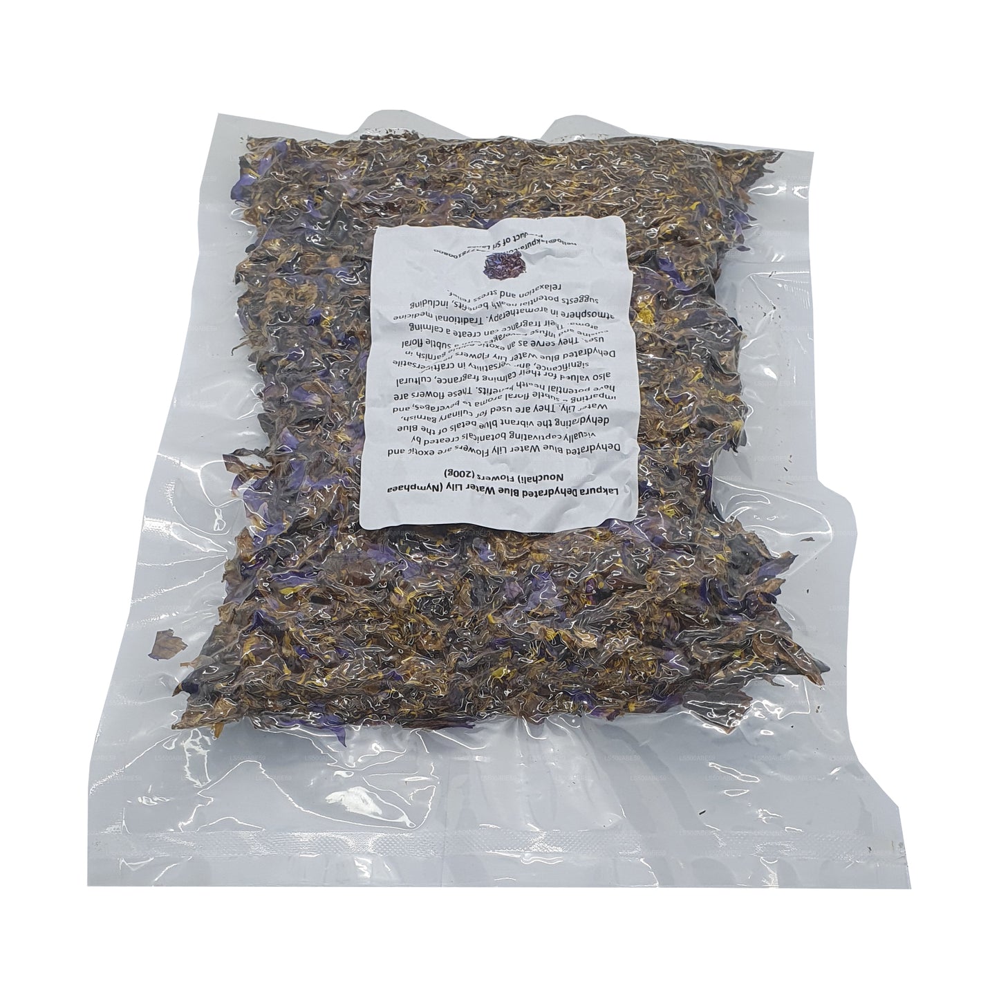 Цветы обезвоженной голубой водяной лилии (Nymphaea Nouchali) Lakpura