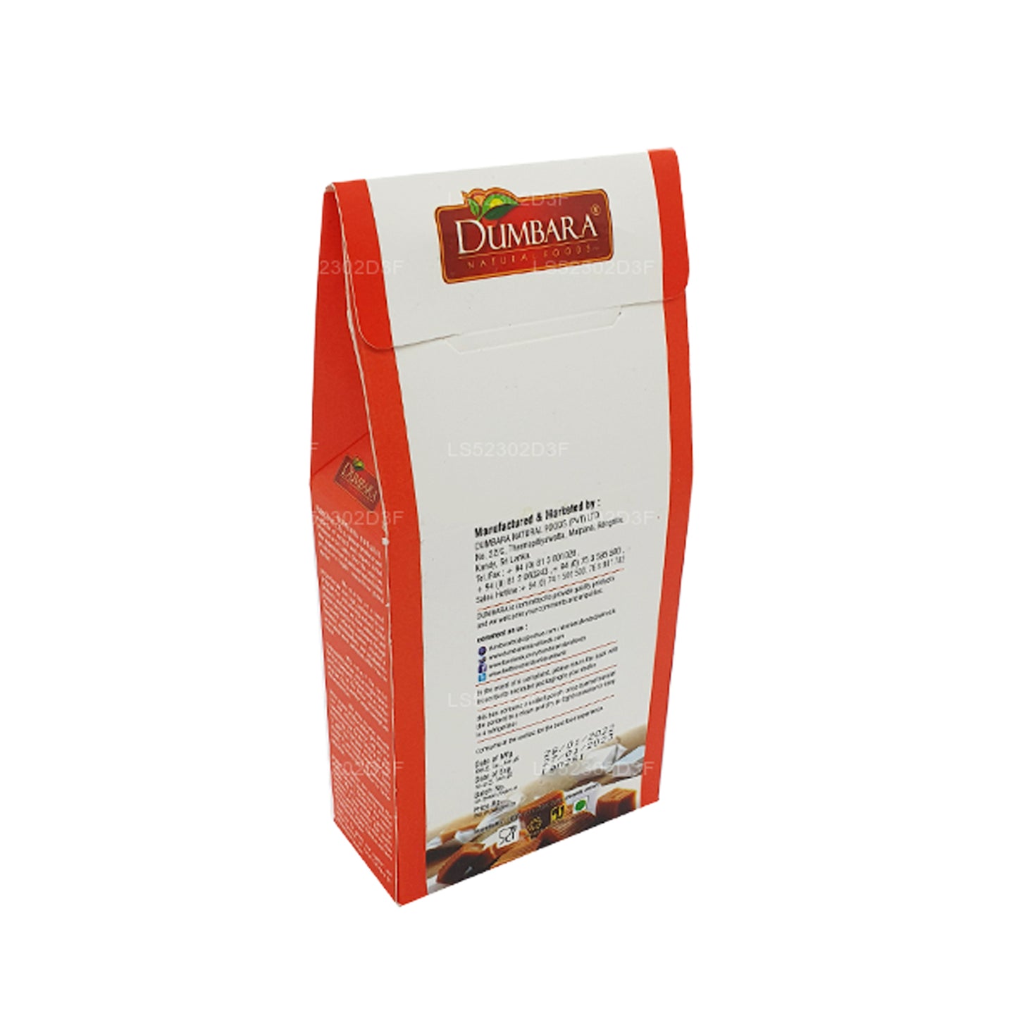 Думбара Китул Джаггери 8 г x 25 кубиков (200 г)