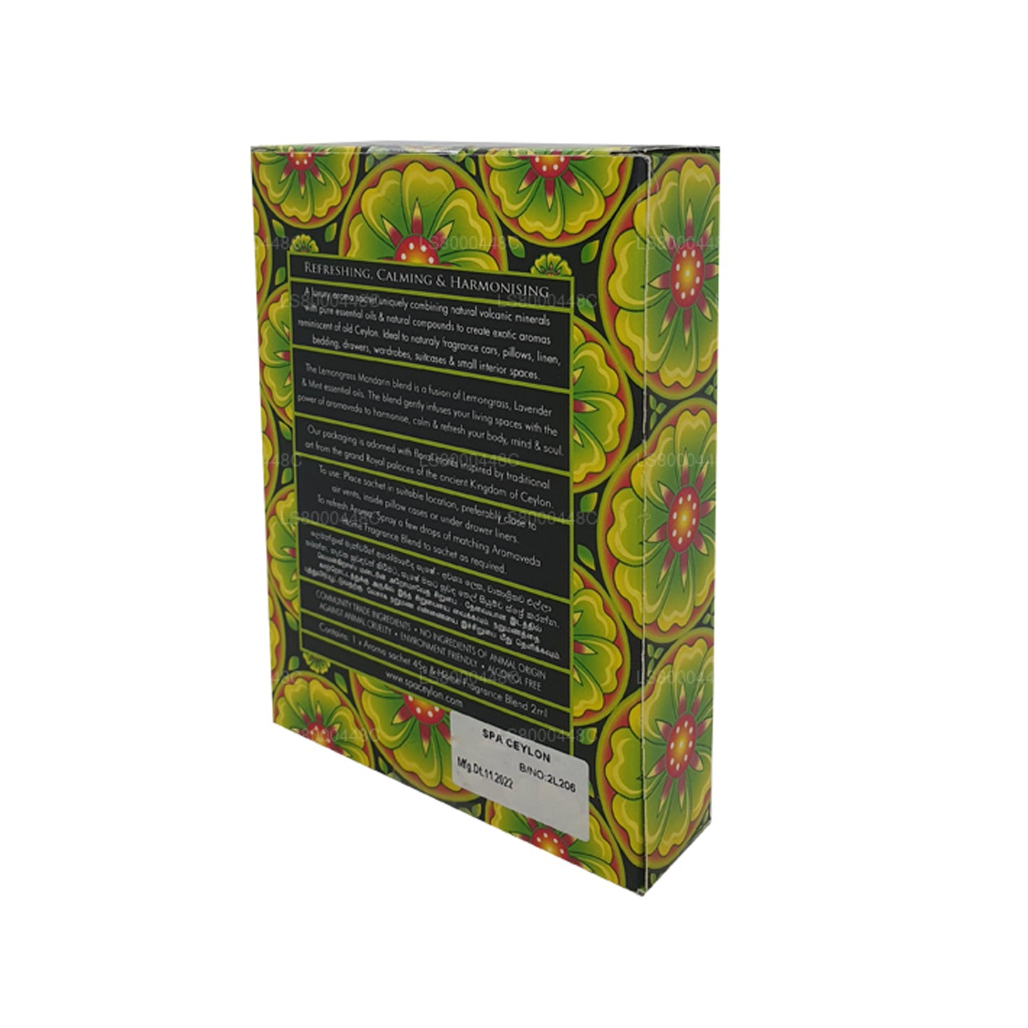 Аромапакетик Spa с ароматом цейлонской лимонной травы и мандарина (45 г)