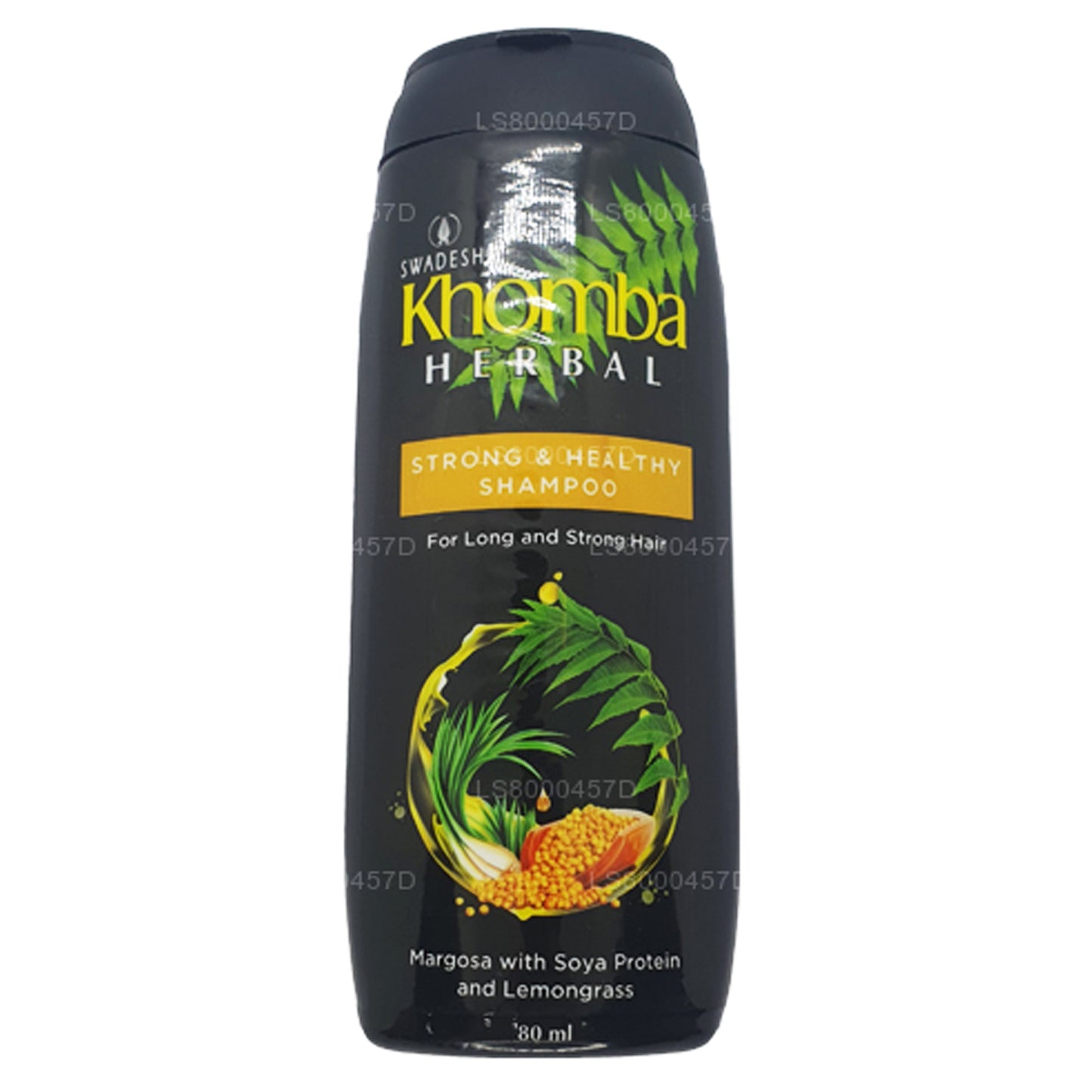 Крепкий и здоровый шампунь Swadeshi Khomba (80 мл)