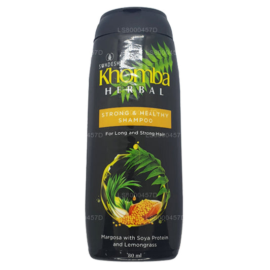 Крепкий и здоровый шампунь Swadeshi Khomba (80 мл)