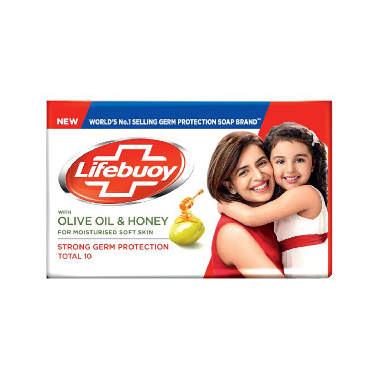 Мыло Lifebuoy Total 10 с оливковым маслом и медом (100 г)