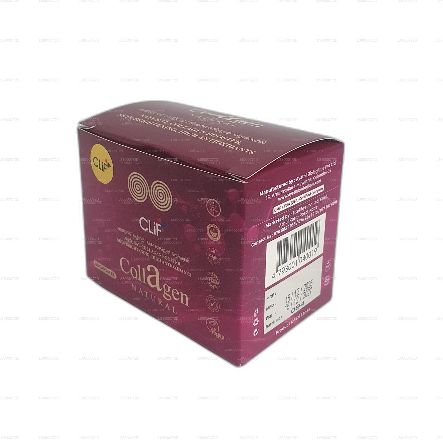 Clif Collagen Natural (60 капсул)