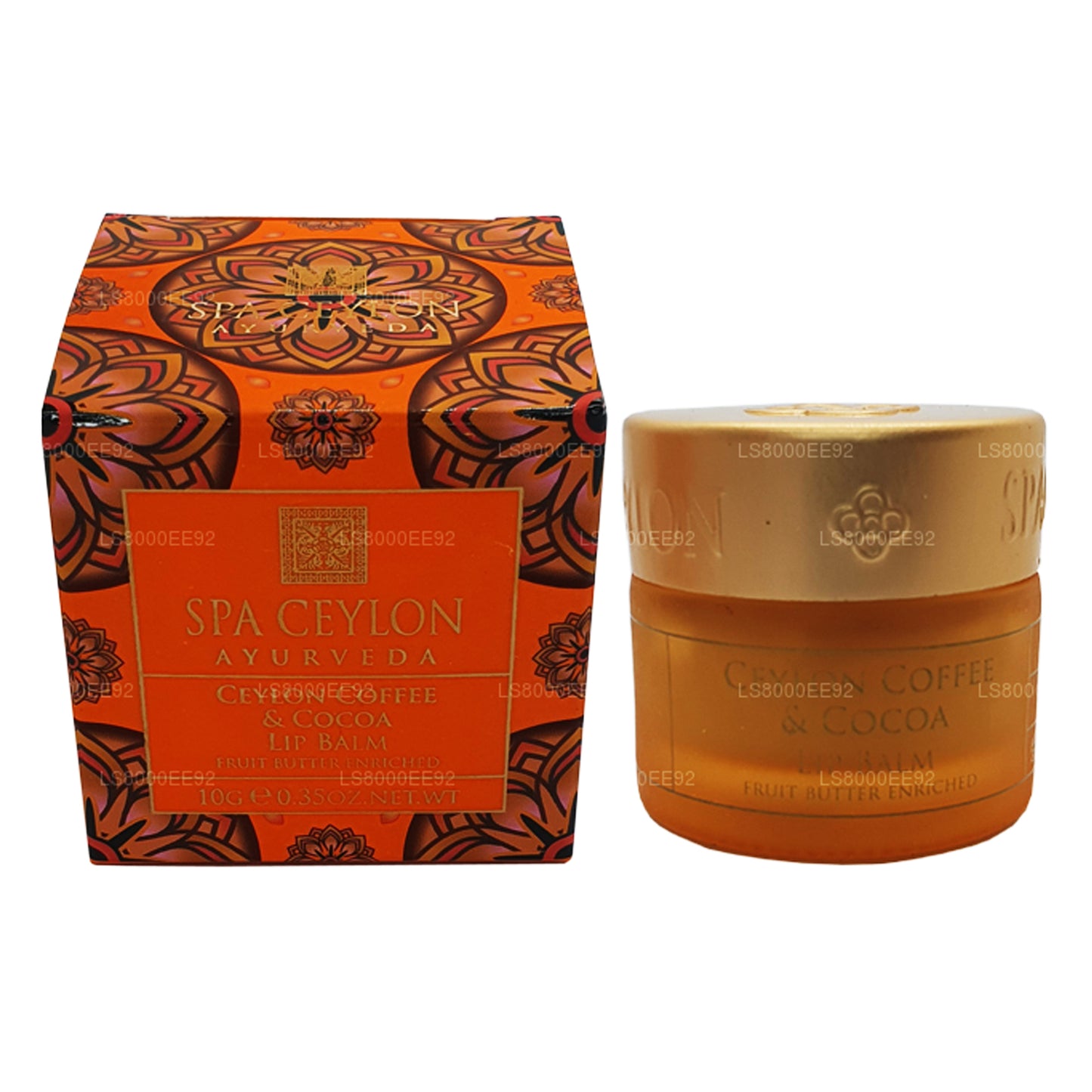 Бальзам для губ Spa Ceylon с цейлонским кофе и какао (10 г)