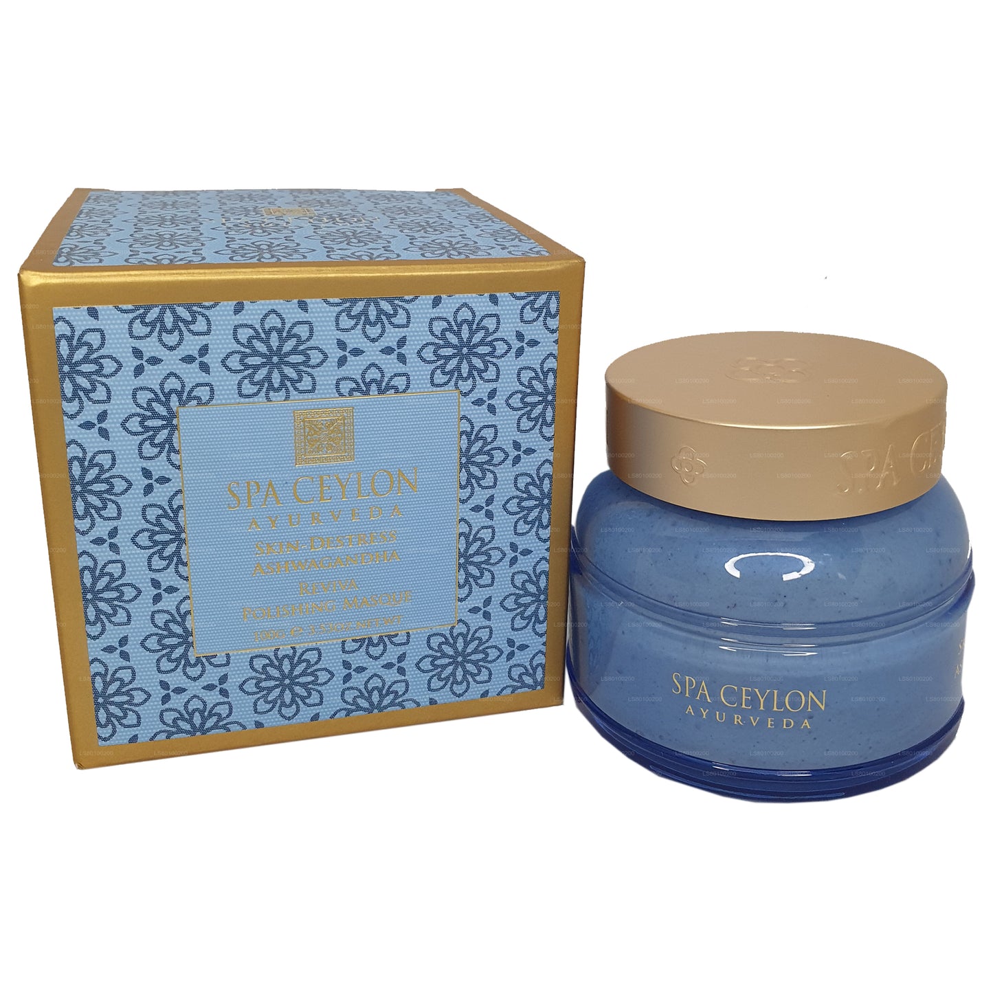 Полирующая маска для снятия стресса для кожи Spa Ceylon Ashwagandha Reviva (200 г)