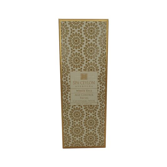 Spa Ceylon White Rice - Очищающее молочко для лица с антивозрастным контролем - белый рис (100 мл)