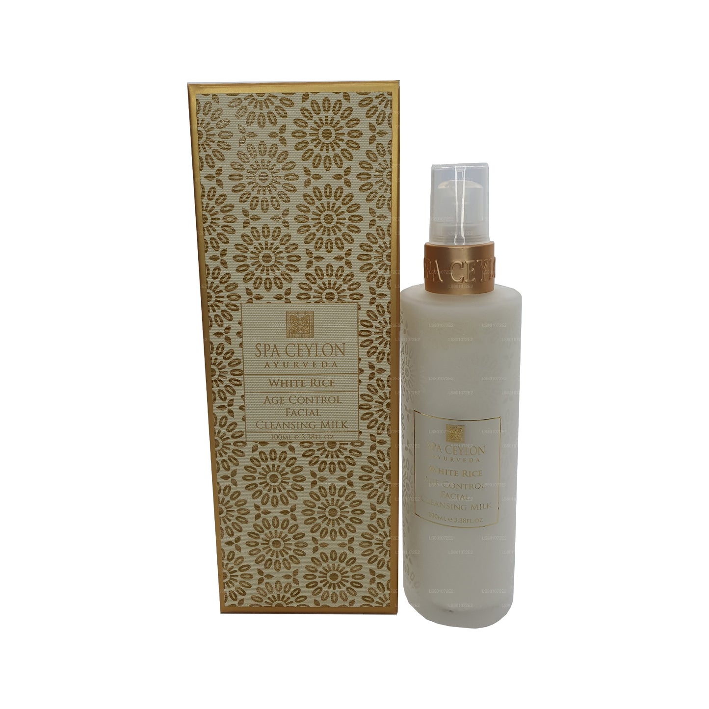 Spa Ceylon White Rice - Очищающее молочко для лица с антивозрастным контролем - белый рис (100 мл)