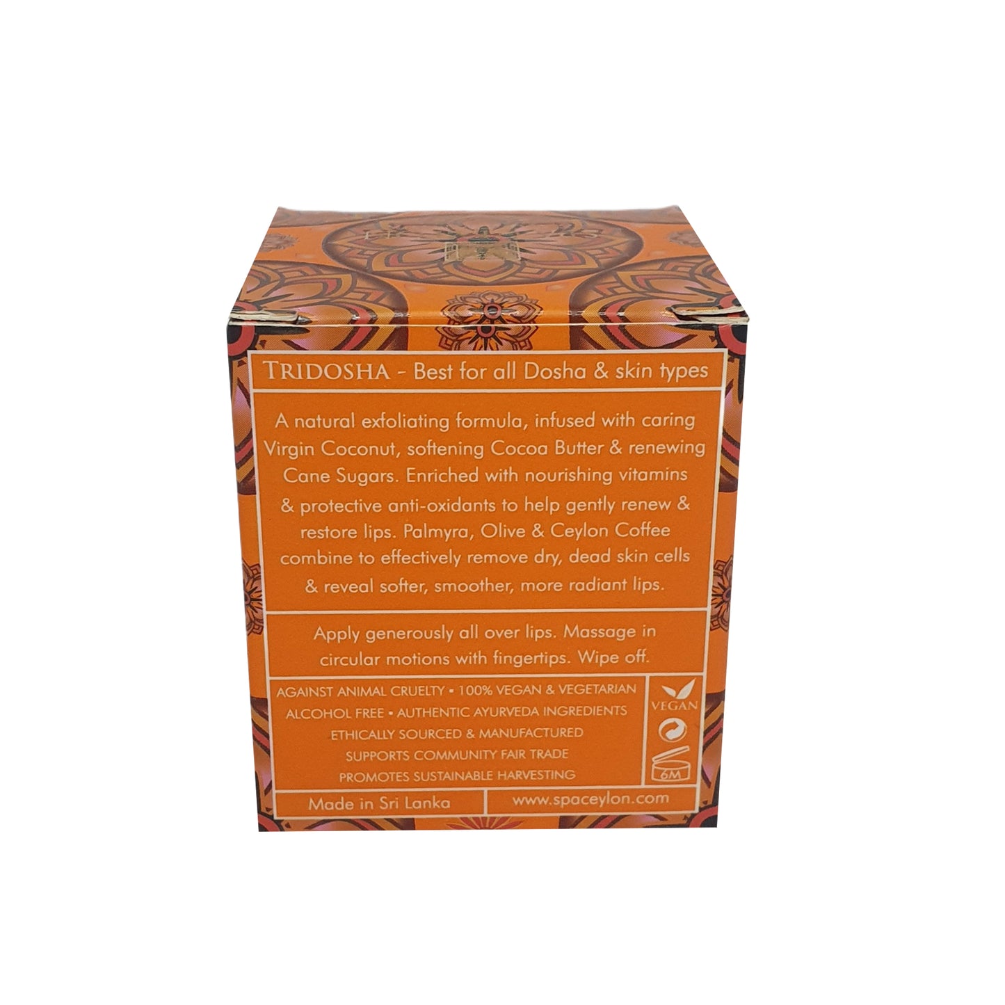 Spa Ceylon Цейлонский кофе с какао - скраб для ухода за губами (25 г)