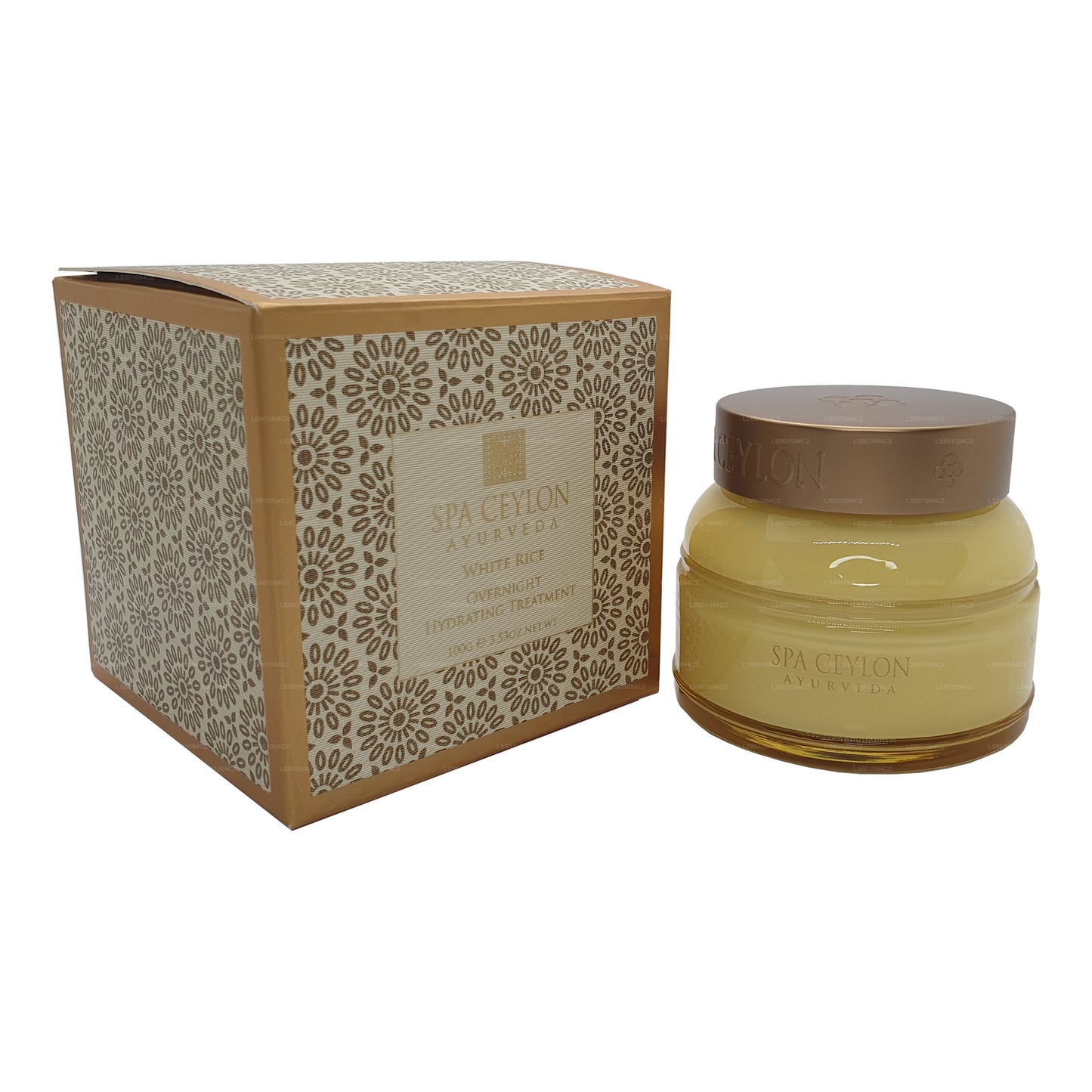 Ночная увлажняющая процедура Spa Ceylon с белым рисом (200 г)