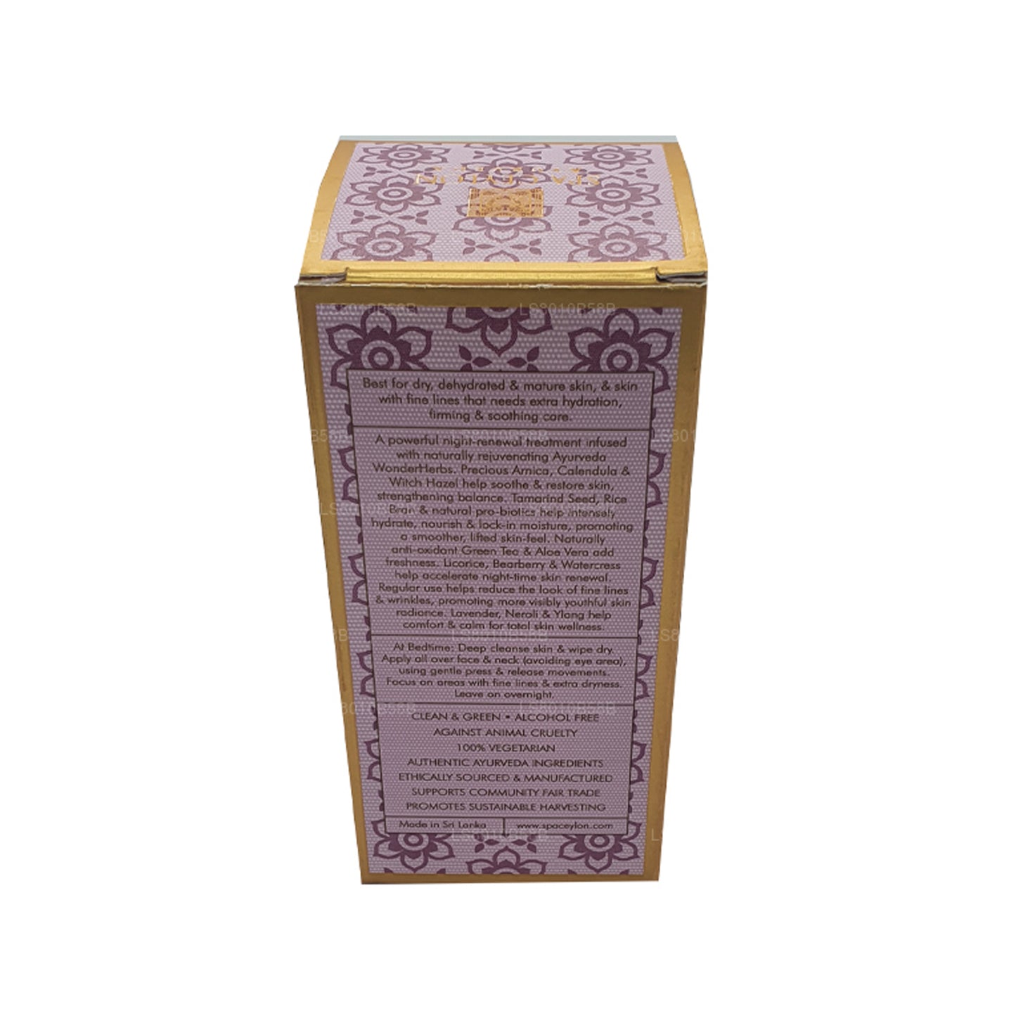 Spa Ceylon Skin Sleep Усовершенствованная подтягивающая и восстанавливающая ночная сыворотка для лица с семенами тамаринда (30 мл)