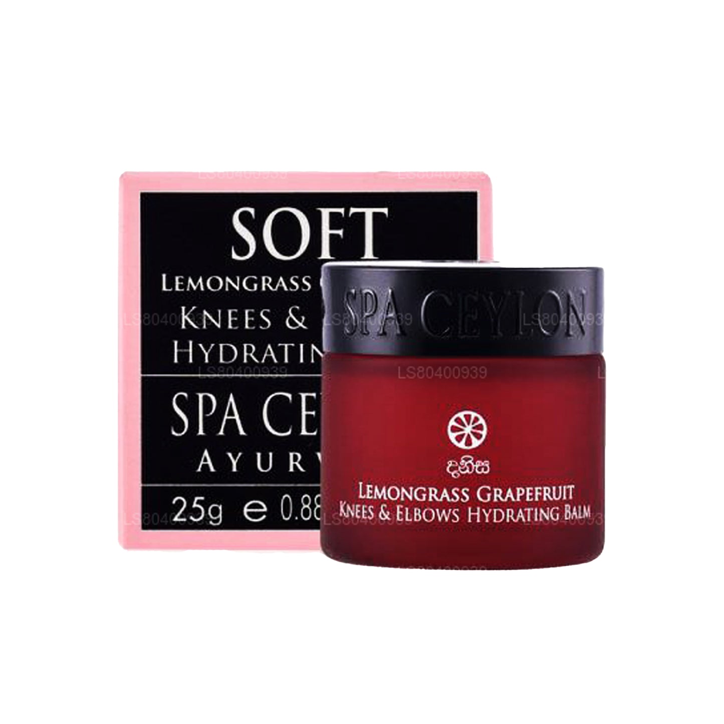 Увлажняющий бальзам Spa Ceylon с лимонной травой и грейпфрутом для коленей и локтей (25 г)