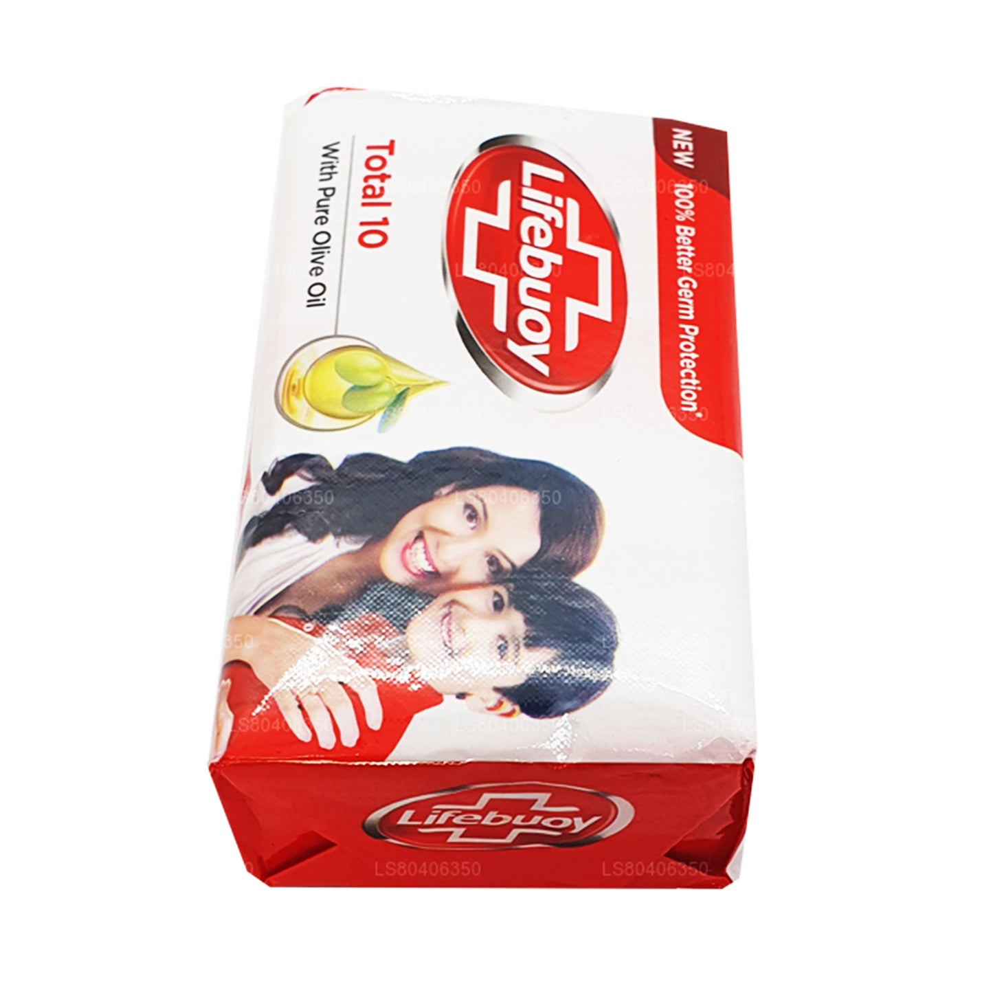 Мыло для тела Lifebuoy Total 10 с чистым оливковым маслом (100 г)
