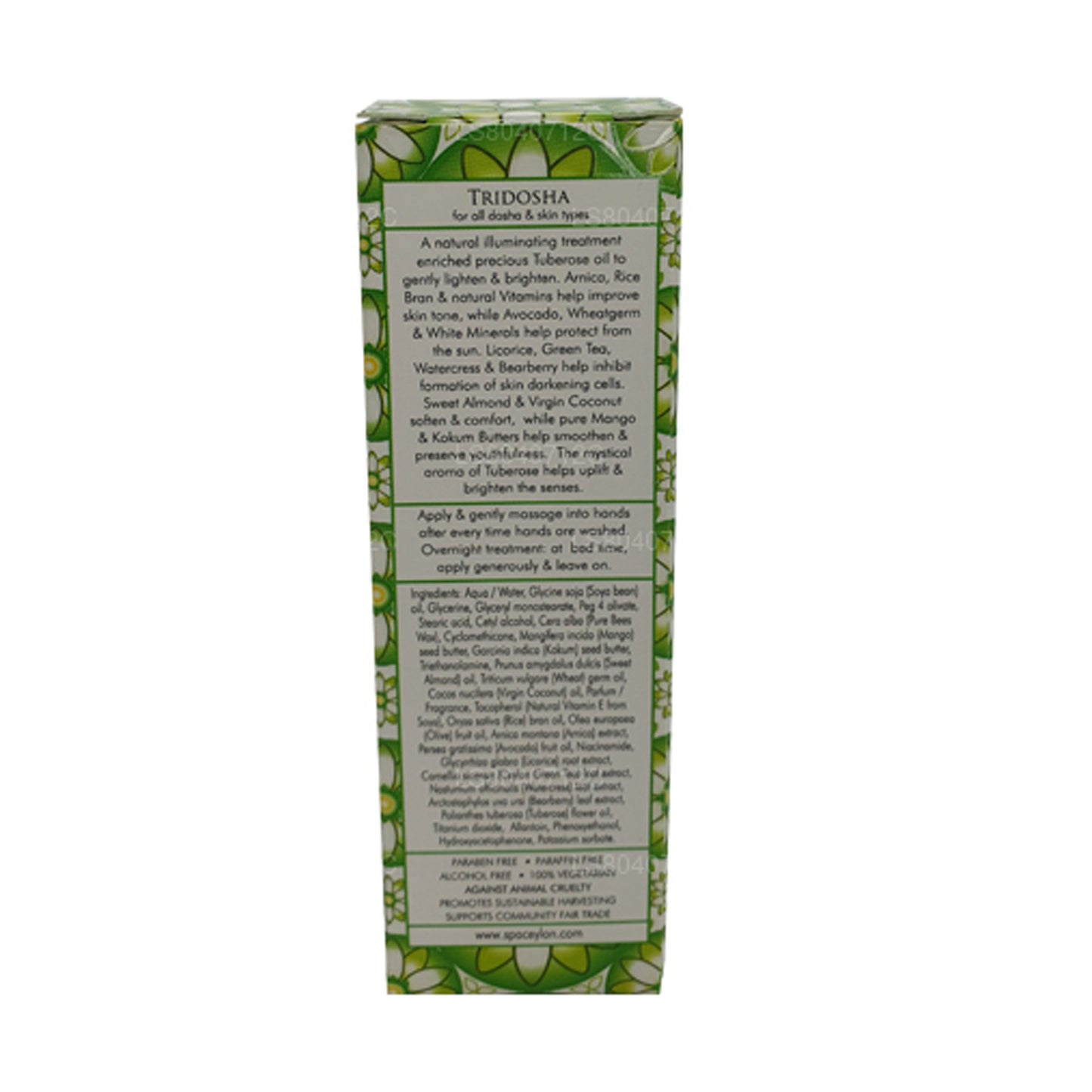 Осветляющий крем для рук Spa Ceylon с белой туберозой (30 г)