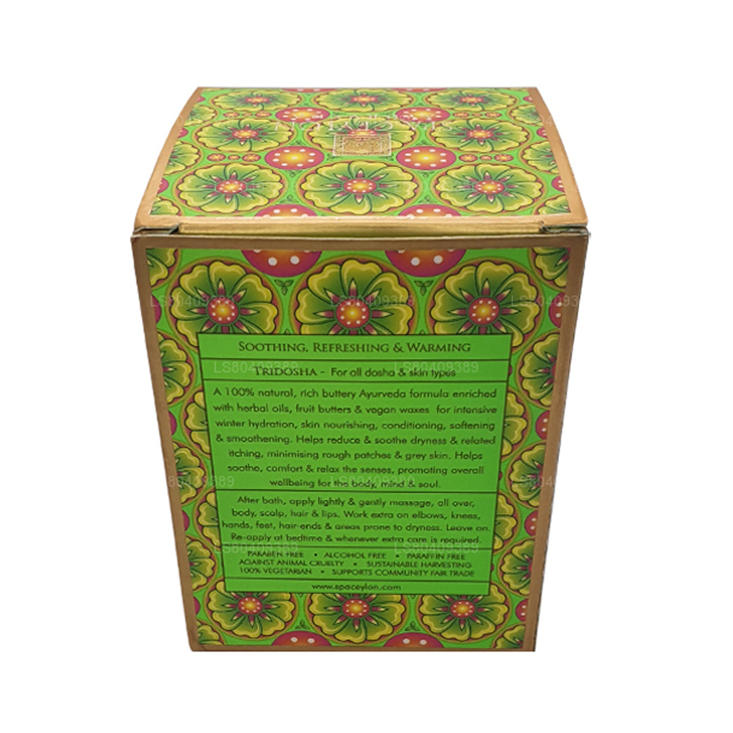 Spa Цейлон Лемонграсс Мандарин Зимний оздоровительный бальзам с головы до ног Увлажняющий бальзам (200 г)