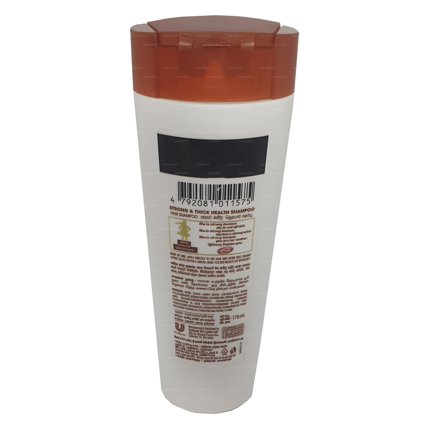 Крепкий и густой шампунь Lifebuoy Health (175 мл)