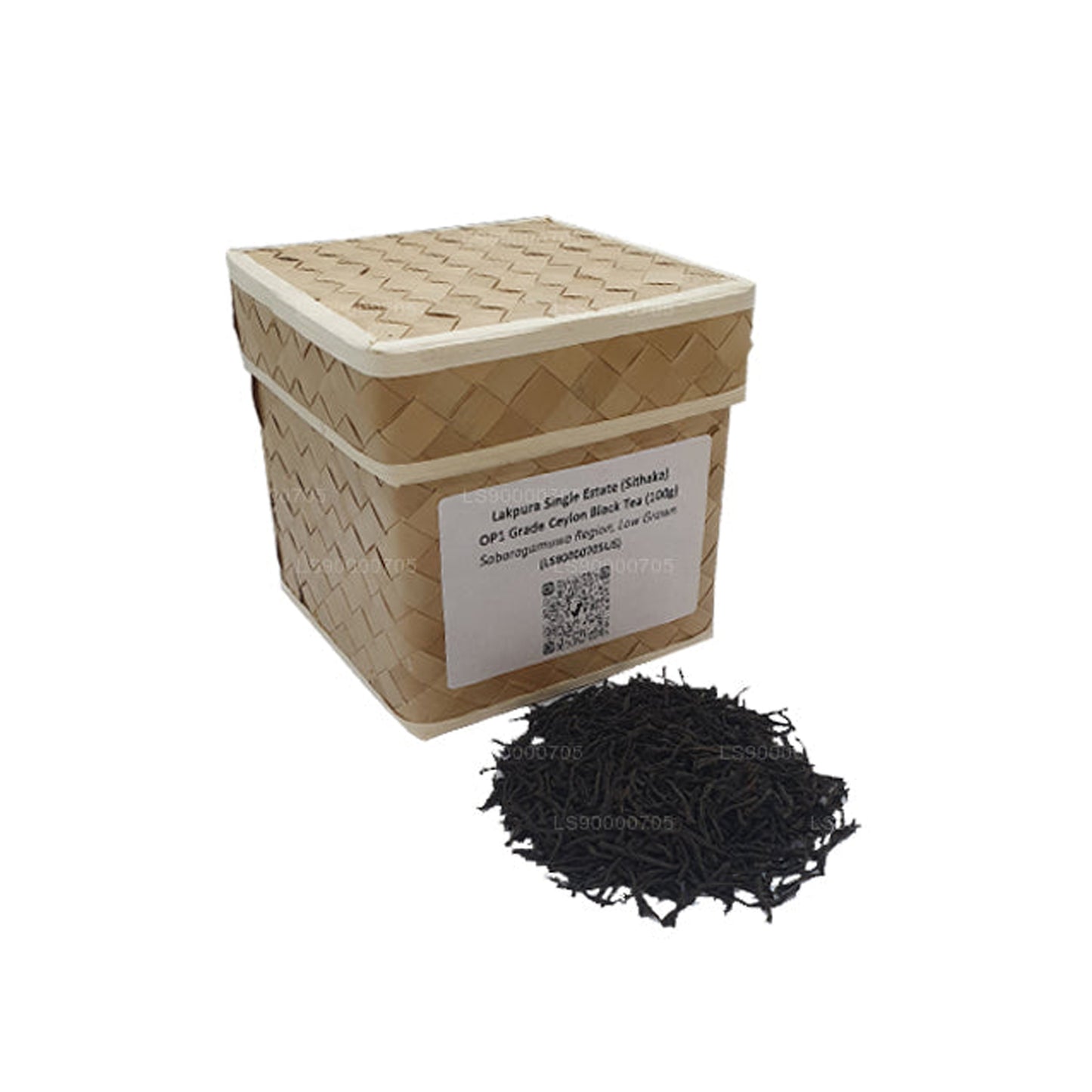 Черный цейлонский чай Lakpura Single Estate (Ситака) класса OP1 (100 г)