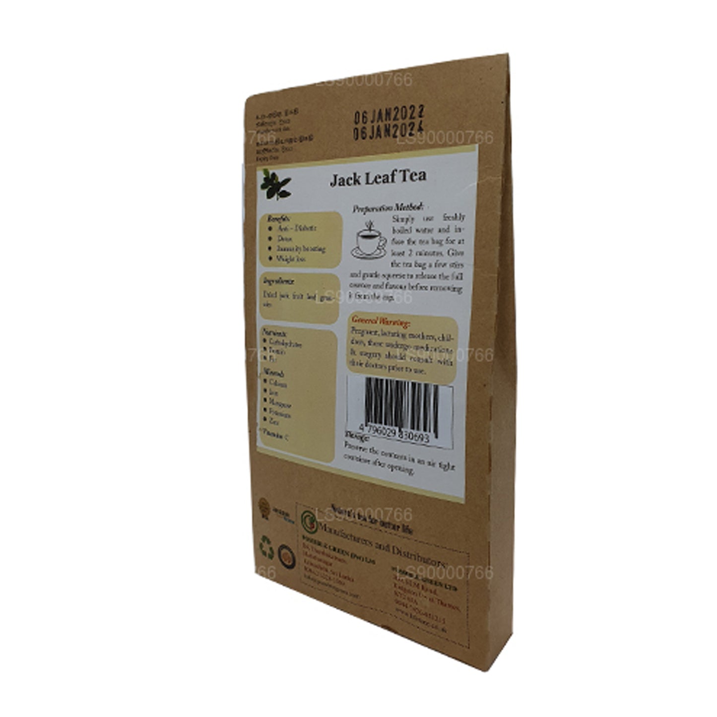 Чай Lifetone из листьев джекфрута (40 г)