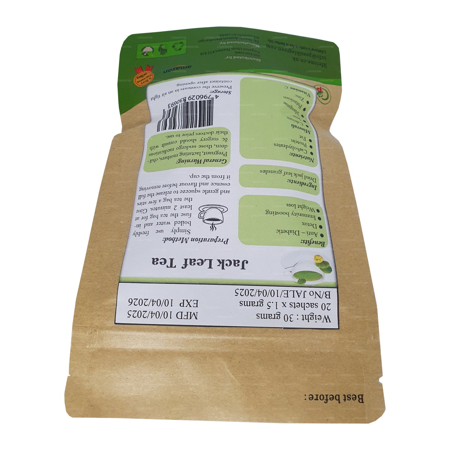 Чай Lifetone из листьев джекфрута (40 г)