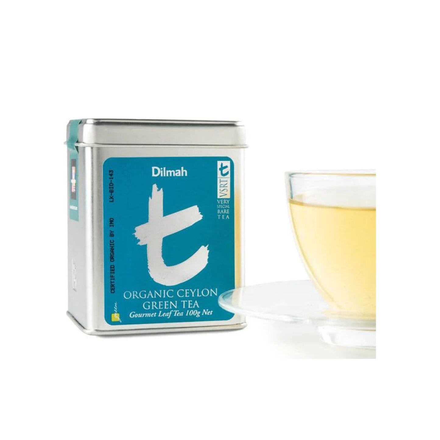Органический цейлонский зеленый чай серии Dilmah t (100 г)