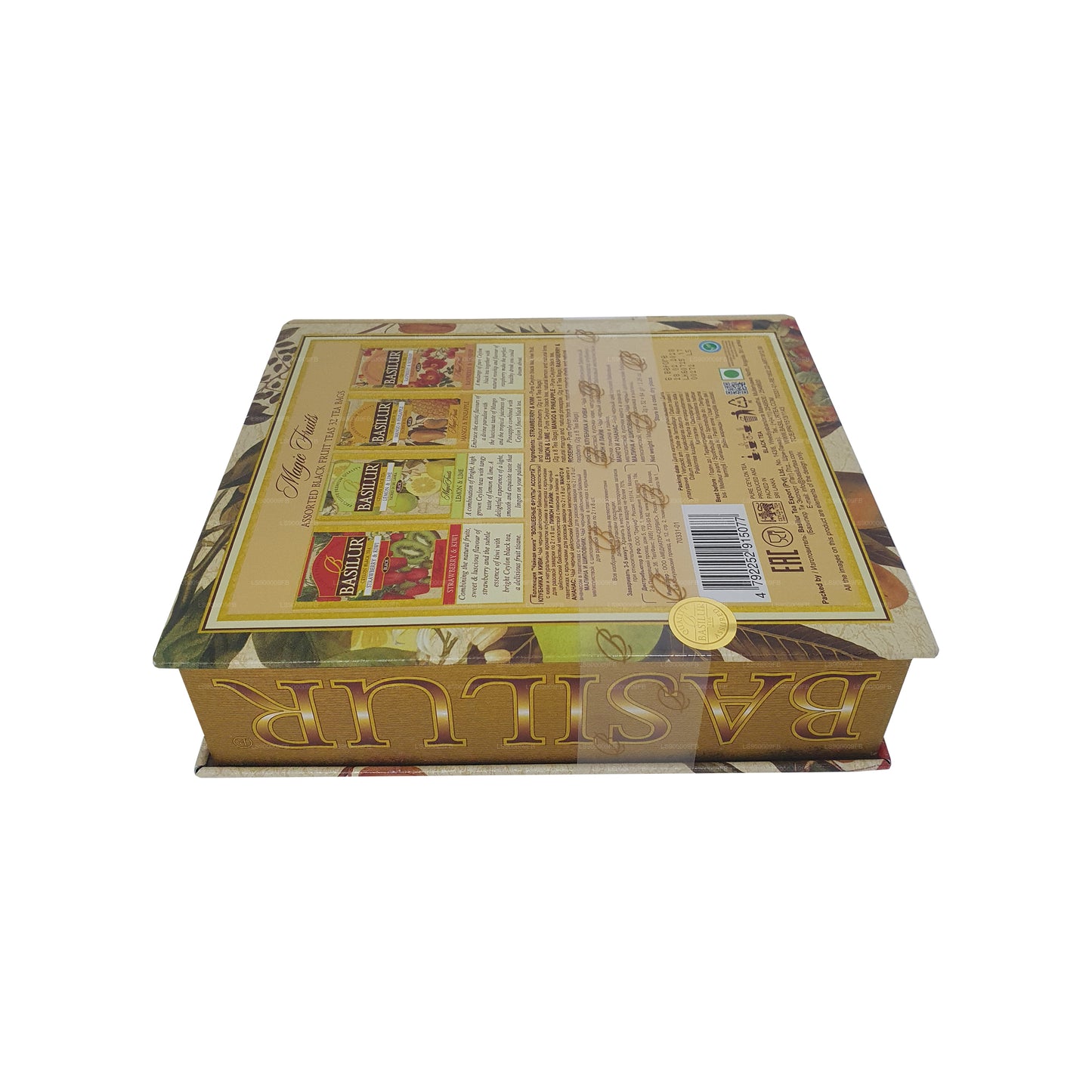 Книга чая Basilur «Волшебное фруктовое ассорти» (64 г) Caddy