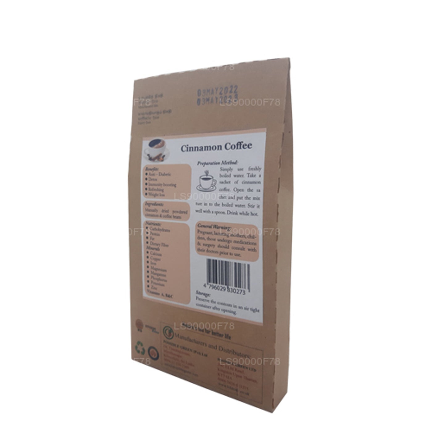 Lifetone Cinnamon Coffee (40g)