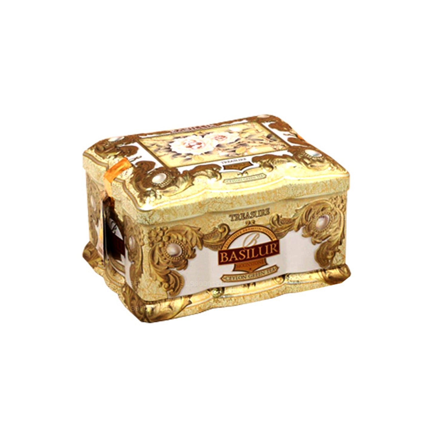 Цейлонский зеленый чай Basilur Treasure Лунный камень (100г)