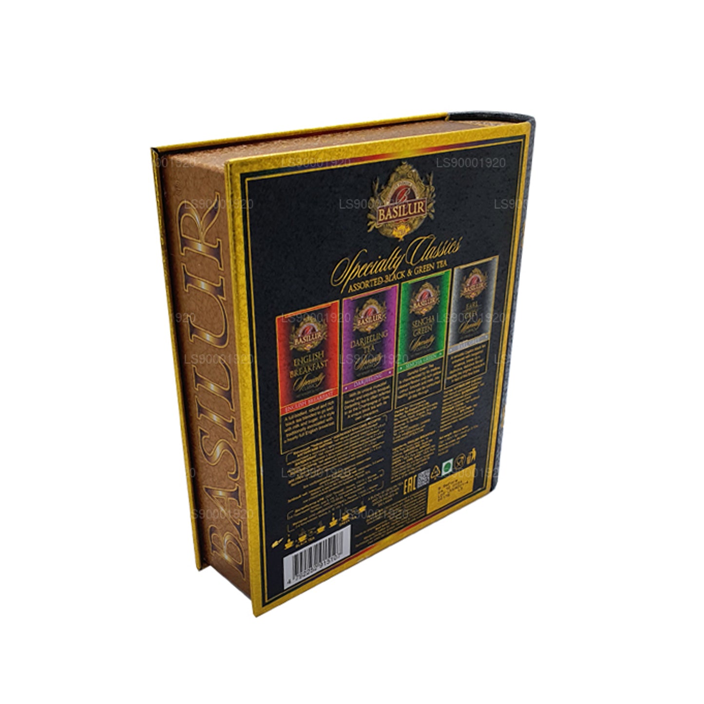 Чайная книга Basilur «Специальное классическое олово» (60 г) Caddy