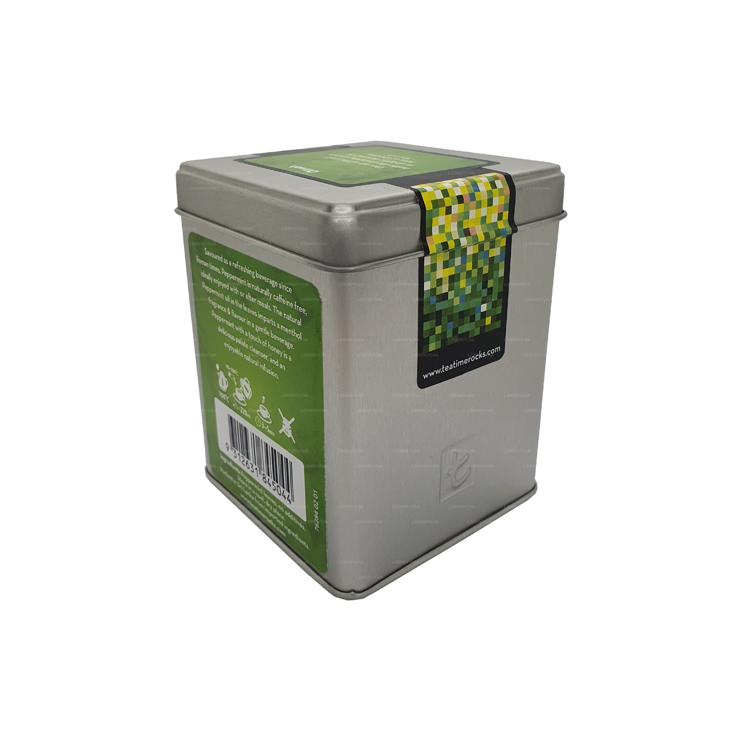 Чистые листья мяты перечной серии Dilmahj t (40 г) 20 пакетиков чая