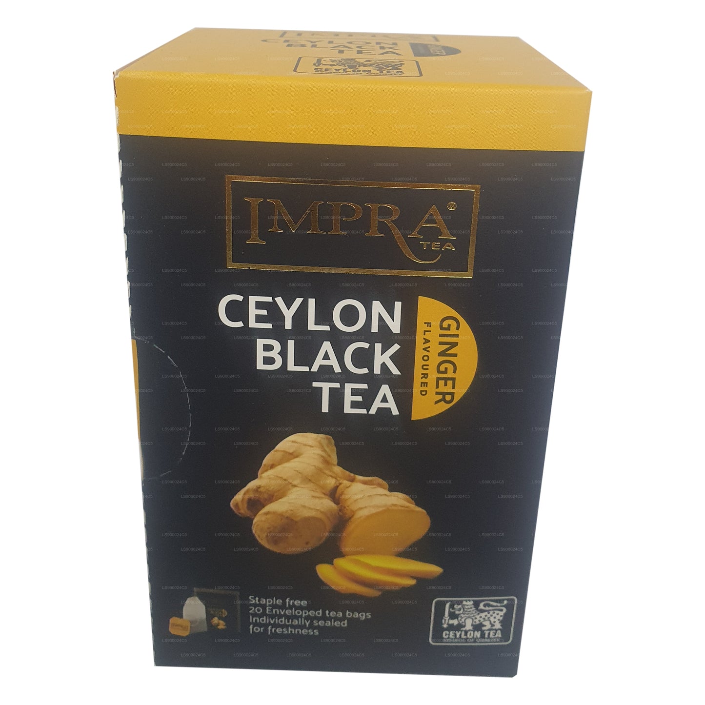 Пакет имбирной фольги Impra (40 г) 20 чайных пакетиков