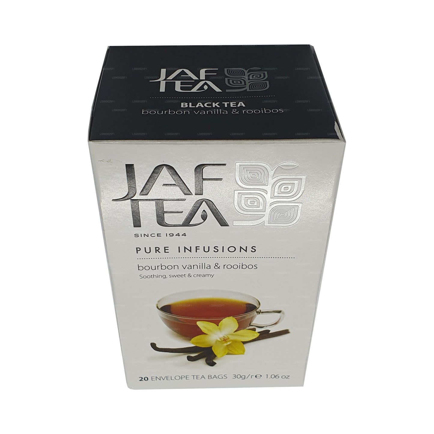 Коллекция Jaf Tea Pure Infusions Бурбон Ваниль Ройбуш (30 г) 20 чайных пакетиков