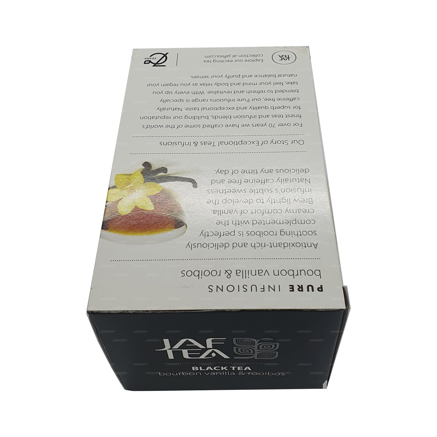 Коллекция Jaf Tea Pure Infusions Бурбон Ваниль Ройбуш (30 г) 20 чайных пакетиков