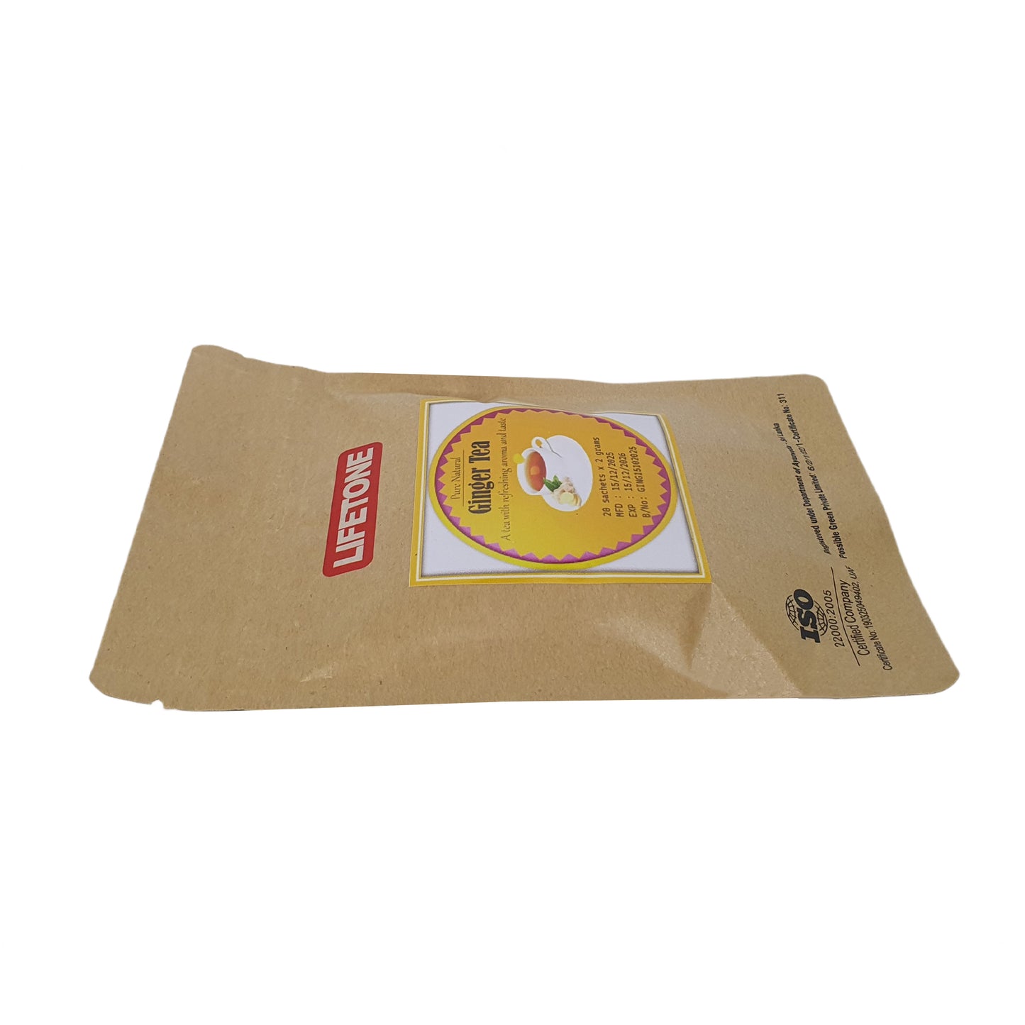 Lifetone Ginger Tea (40g) 20 Tea Bags