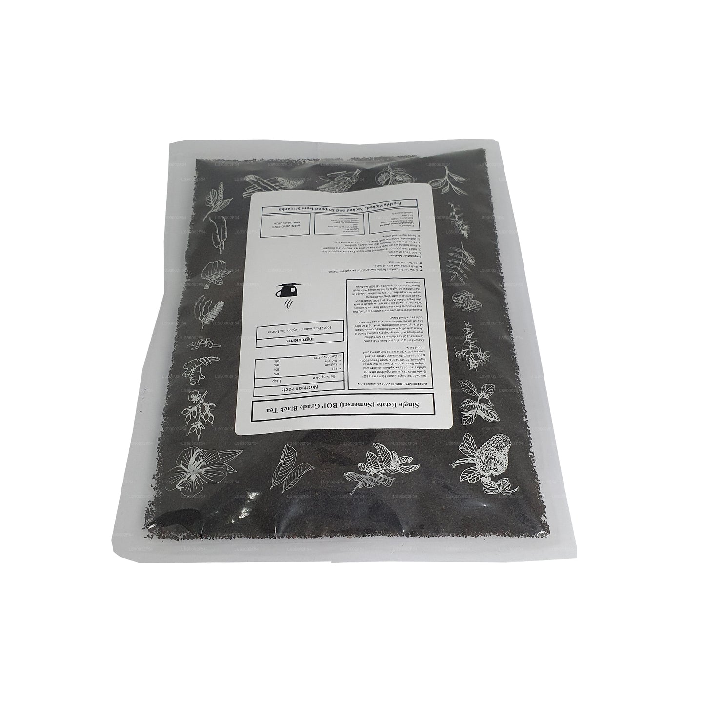 Цейлонский черный чай Lakpura Single Estate (Сомерсет) класса BOP (100 г)