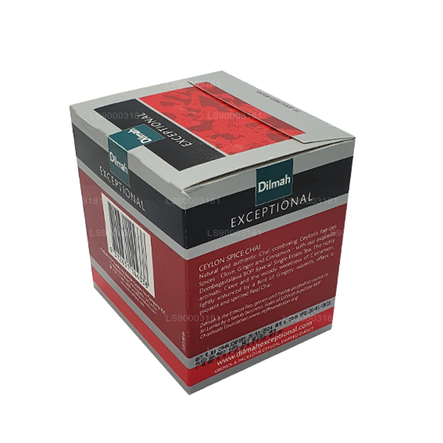 Dilmah Исключительный цейлонский чай со специями (40 г) 20 чайных пакетиков