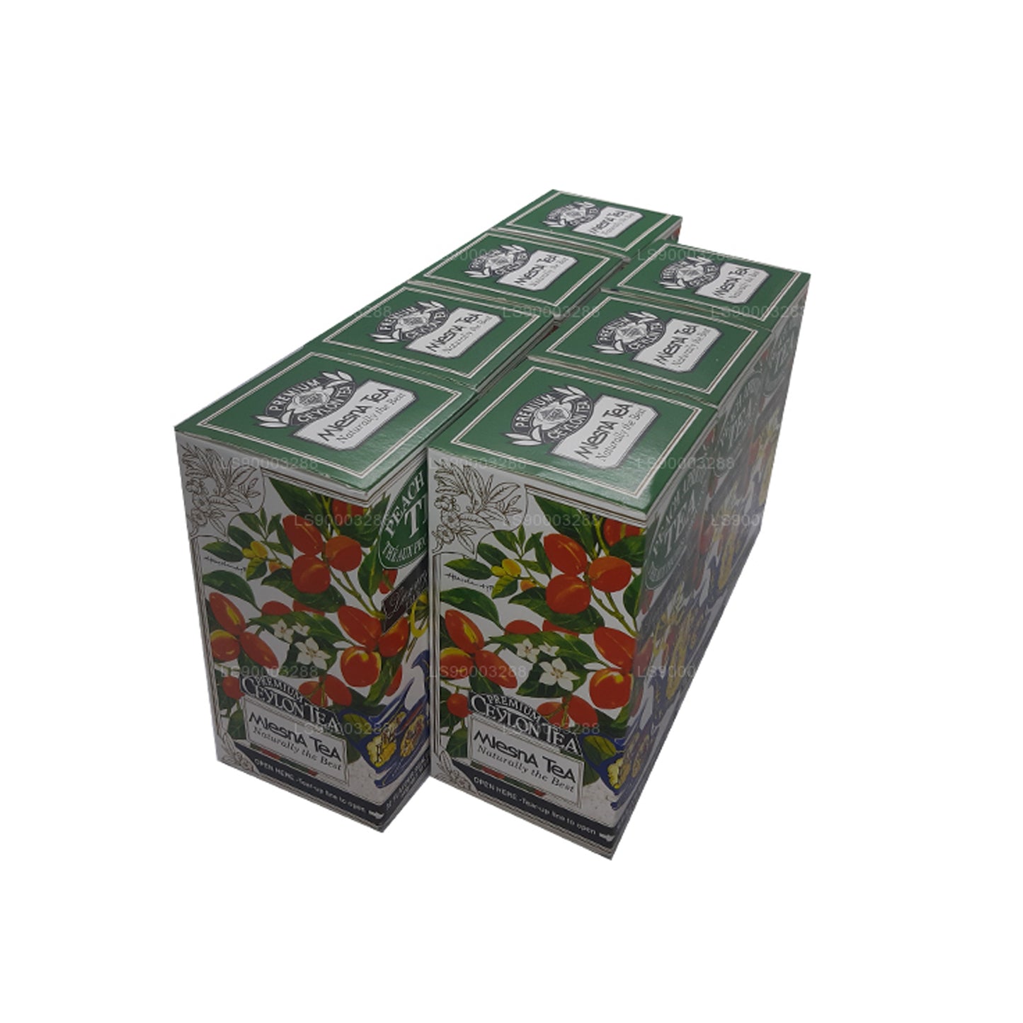 Mlesna Peach Apricot Luxury Tea Bags (60g x 7)