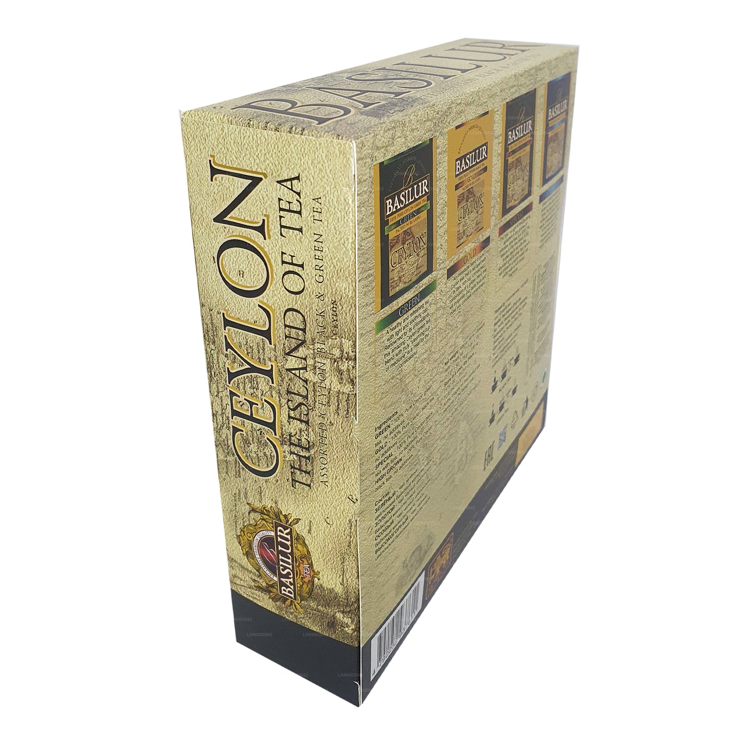 Остров чая Базилур «Остров чая в ассортименте» 40 пакетиков чая в конвертах